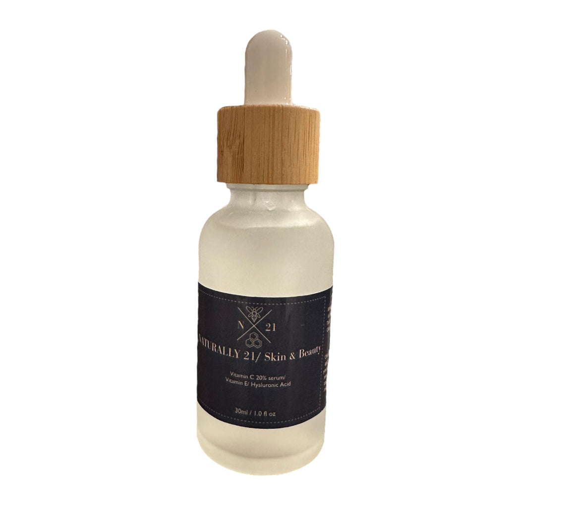 Vitamin C 20%, Vitamin E & Hyaluronic acid serum